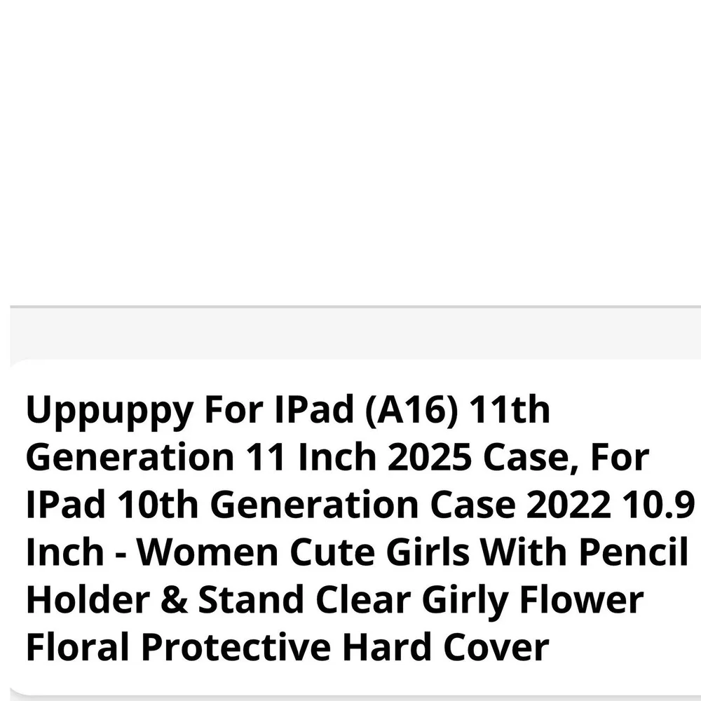 Uppuppy durable white
